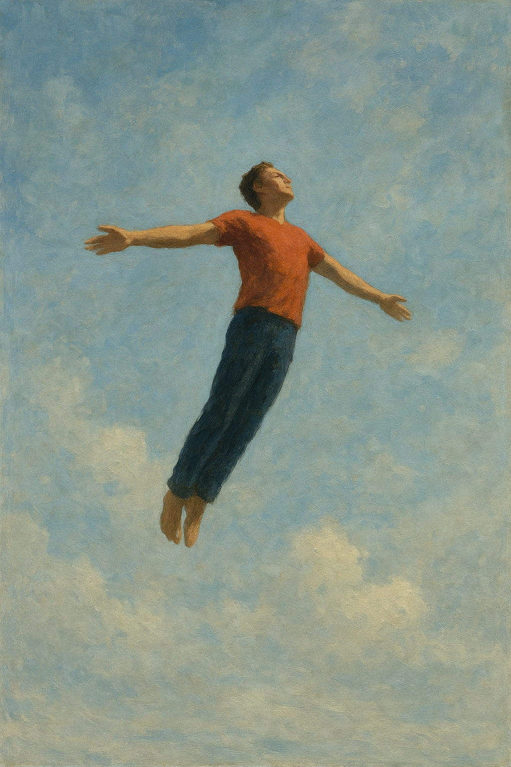 Picture of a Person in the air